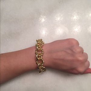 J. Crew Chainlink Gold Bracelet